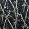 1 Yard Bamboo Branches Leaves Cotton Upholstery Fabric 36in L x 56in W